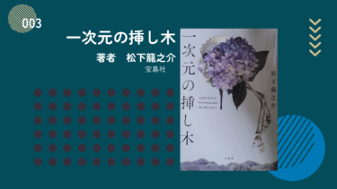 【レビュー】『一次元の挿し木』松下龍之介